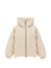 Duno Diamond-quilted Peggie Coat In 뉴트럴