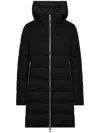 Duno Down Jacket With Detachable Hood Clothing In Black