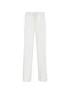 Duno Drawstring Trousers In White