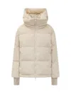 Duno Beige Corduroy Down Jacket In Neutral