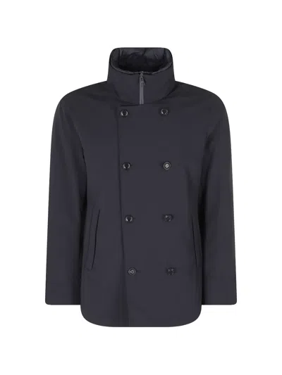 Duno Edmund Torano Double-breasted Padded Jacket In Blue