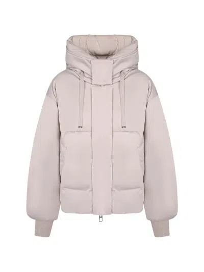 Duno Giada Hooded Padded Coat In Pink