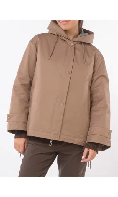 Duno Giubbotto In Brown
