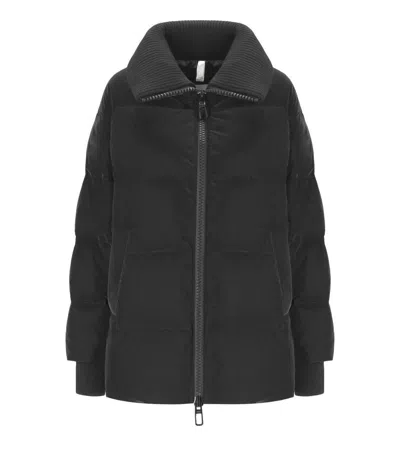 Duno Glossy Black Down Jacket