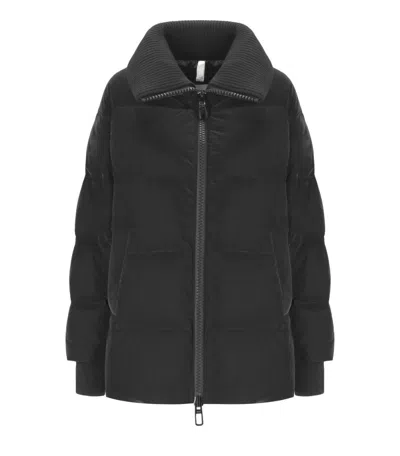 DUNO GLOSSY BLACK DOWN JACKET