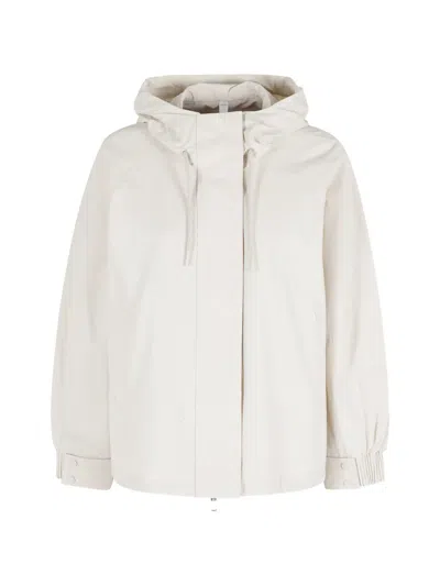 Duno Hooded Jacket In Neutral