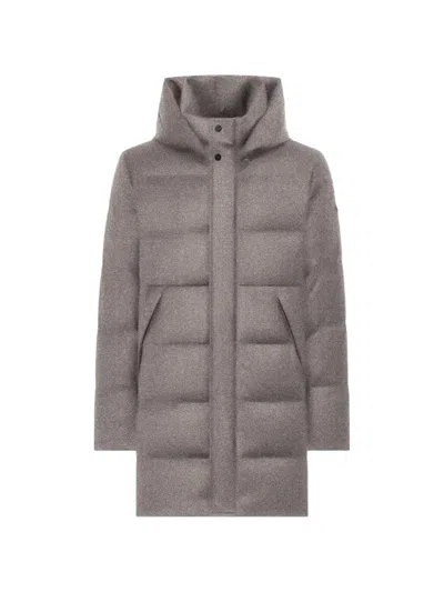 Duno Hooded Padded Jacket In Multi