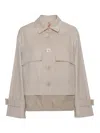 Duno Jacket In Beige