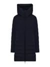 Duno Cellini Hooded Coat In Blue