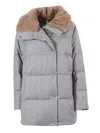 Duno Padded Coat In Gray