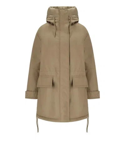 DUNO DUNO KAYA CAMEL REVERSIBLE PARKA