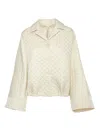 Duno Lara Cream Jacket In White