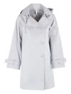 Duno Double-breasted Oversized Trench Coat