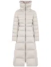 Duno Stand-collar Quilted Down Jacket In Neutral