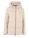 Duno Lottie Hooded Jacket In Brown