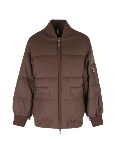 Duno Lynda Padded Bomber Jacket In Pattern