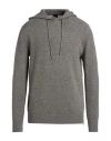 Duno Man Sweater Grey Size L Wool, Polyamide, Polyester In Grey