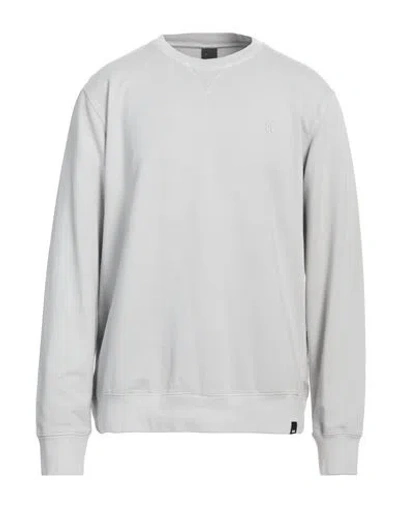 Duno Man Sweatshirt Light Grey Size 36 Cotton, Elastane
