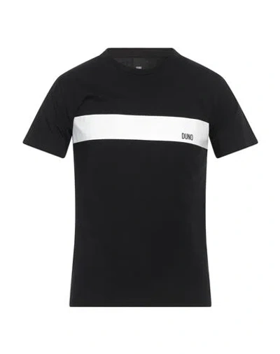 Duno Man T-shirt Black Size S Cotton