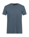 Duno Man T-shirt Slate Blue Size L Cotton