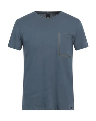 Duno Man T-shirt Slate Blue Size L Cotton In Blue