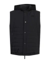 Duno Man Vest Black Size 38 Cotton, Polyester, Elastane, Polyamide In Black