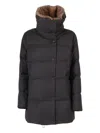 Duno Marble Buttoned Collar Jacket In Gray