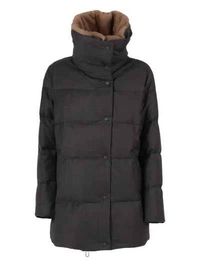 DUNO MARBLE BUTTONED COLLAR JACKET