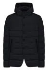 Duno Padded Coat In Black