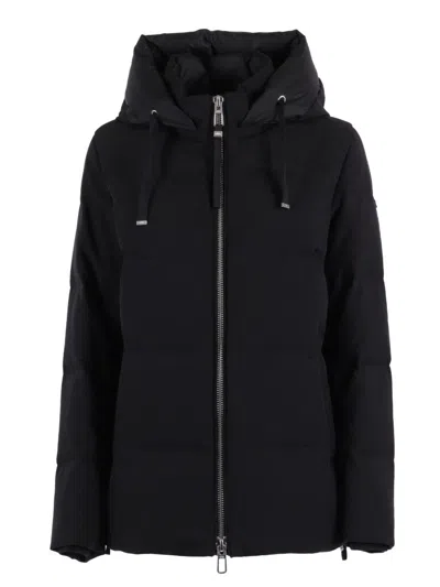 DUNO MID-THIGH LENGTH QUILTED PADDED COAT