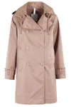 Duno Oversized Double-breasted Trench Coat