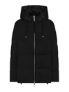 Duno Padded Coat In Black