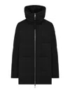 Duno Shiva Africa Funnel-neck Coat In Gray