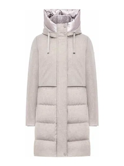 Duno Padded Coat In Nude