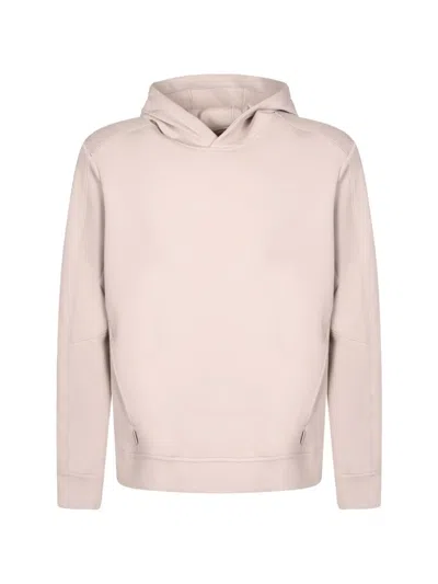 Duno Panelled Hoodie In White