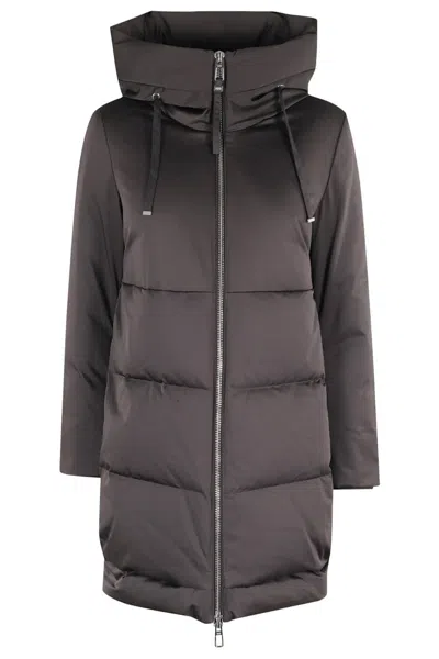 DUNO QUILTED DOWN JACKET WITH ADJUSTABLE HOOD