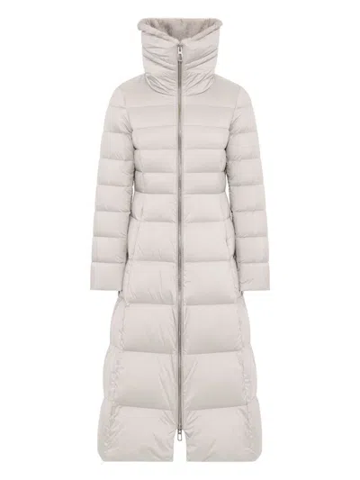 DUNO DUNO QUILTED DOWN JACKET WITH RAISED COLLAR