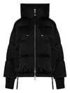 Duno Short Oversized Down Jacket Clothing In Black