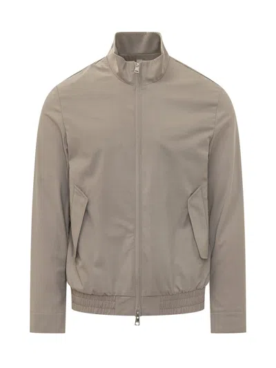 Duno Short Mini Jacket In Latte Di Mandorla