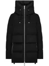 Duno Short Parka Clothing In Black