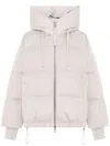 Duno Short Parka Clothing In White