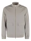 Duno Bomber Front Pockets Superlight Wool Blend