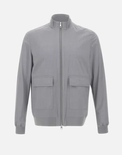 Duno Sound Marola Grey Stretch Jacket In Gray