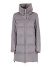 Duno Adriel Padded Coat In Gray