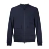 DUNO DUNO TREVI SOUND BOMBER JACKET IN WARP-KNITTED TECHNICAL FABRIC