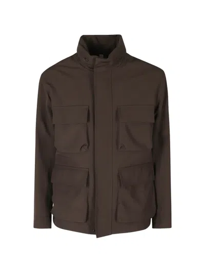 Duno Trevor B Military Jacket In Animal Print