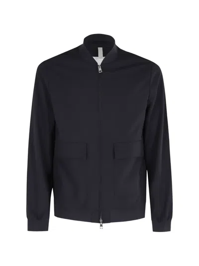 Duno Zip-fastening Jacket In Blue