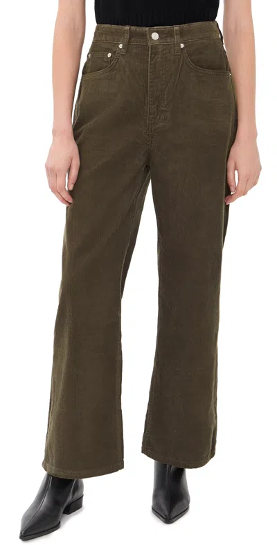 Dunst 90s Wide Corduroy Jeans Brown In Multi