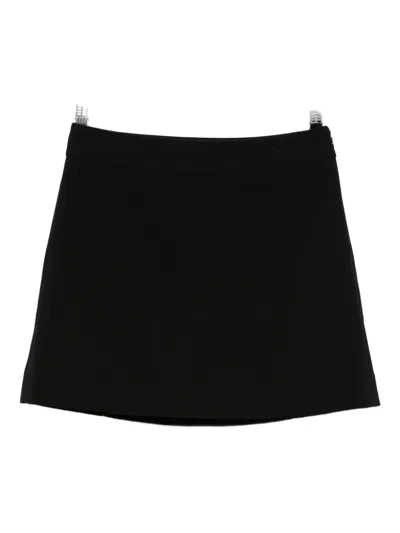 Dunst A-line Mini Skirt In Black