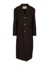 Dunst Structured Coat In Brown